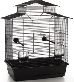 Beeztees Vogelkooi Iza 2 Pagode Zwart