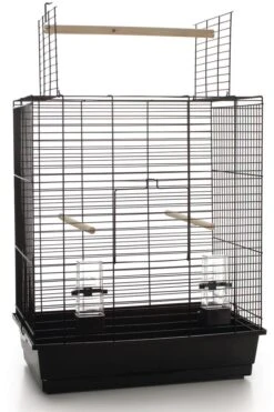 Beeztees Vogelkooi Big Ara Open Zwart
