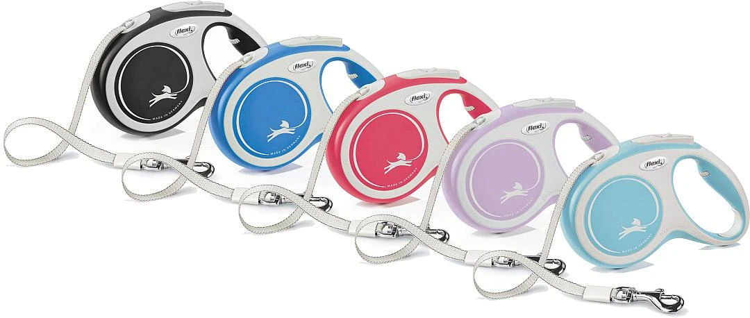 Flexi New Comfort XS met band 3 mtr Flexi New Comfort XS Met Band 3 Mtr -Dierbenodigdheden Serie Winkel 0205353 set