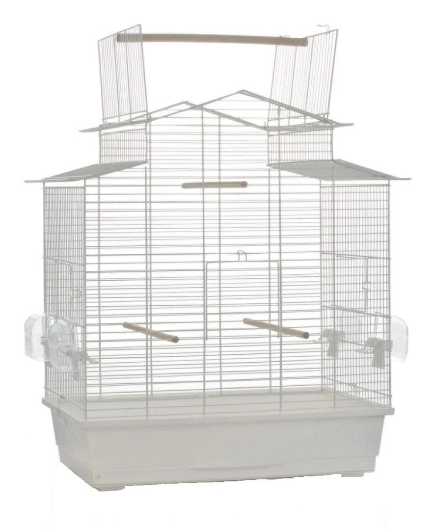 Beeztees vogelkooi Big Iza 3 open wit Beeztees Vogelkooi Big Iza 3 Open Wit -Dierbenodigdheden Serie Winkel 0206652