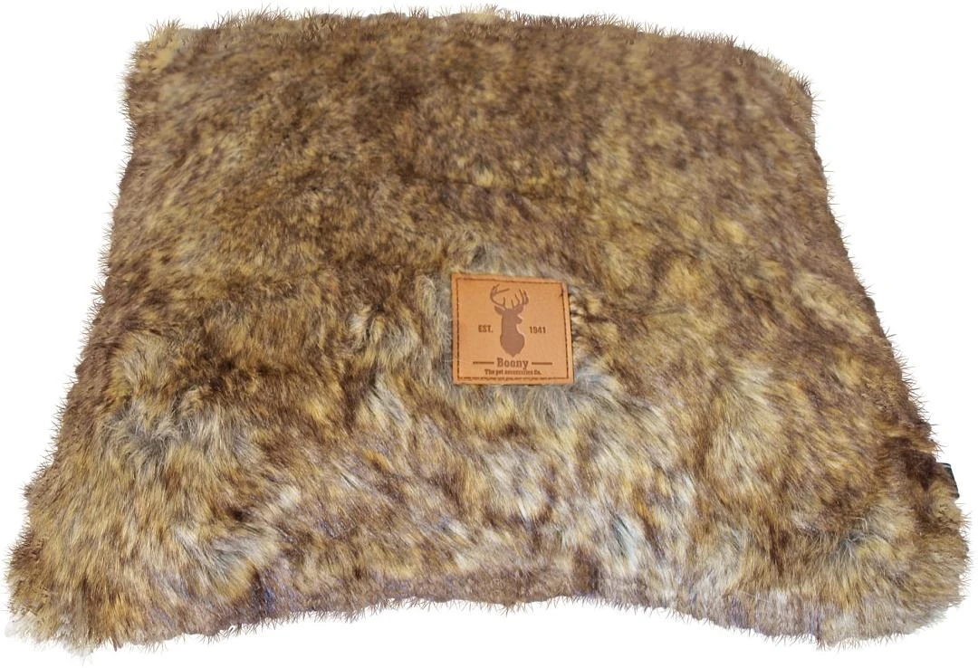 Boony EST. 1941 ligkussen grizzly brown 37 x 37 cm Boony EST. 1941 Ligkussen Grizzly Brown 37 X 37 Cm -Dierbenodigdheden Serie Winkel 0212979