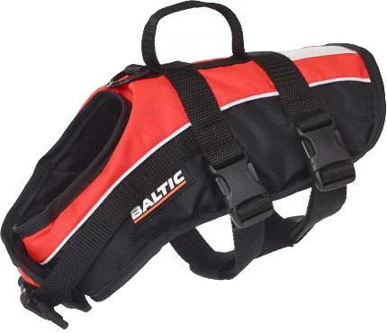 Baltic Hondenzwemvest Mascot Oranje/Zwart Baltic Hondenzwemvest Mascot Oranje/Zwart -Dierbenodigdheden Serie Winkel 0229500 los