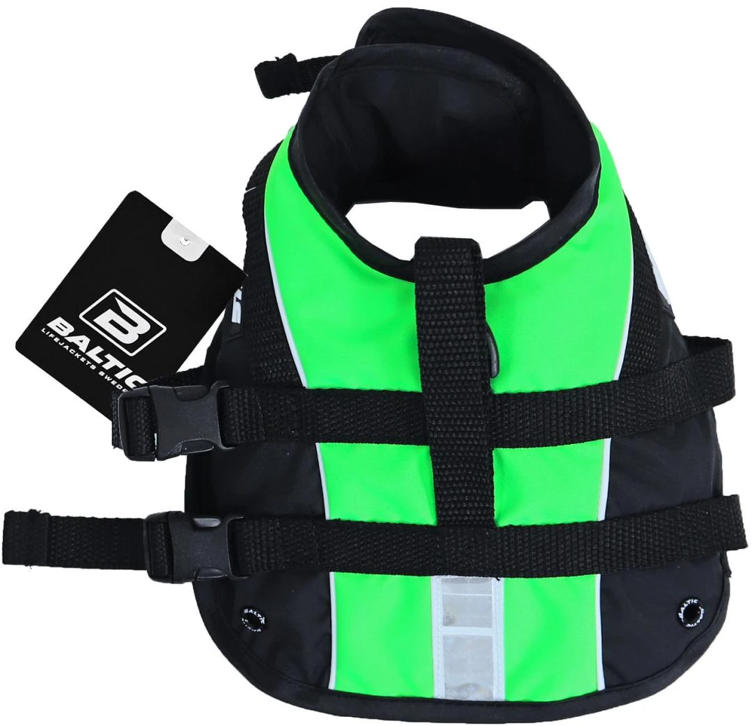 Baltic Hondenzwemvest Mascot Groen/Zwart Baltic Hondenzwemvest Mascot Groen/Zwart -Dierbenodigdheden Serie Winkel 0229510
