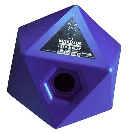 Maximus Feed & Play voerkubus Maximus Feed & Play Voerkubus -Dierbenodigdheden Serie Winkel 31373 paars