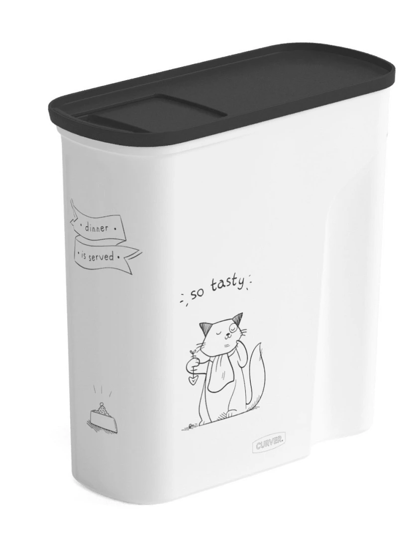 Curver voedselcontainer Dinner is Served kat 6 ltr Curver Voedselcontainer Dinner Is Served Kat 6 Ltr -Dierbenodigdheden Serie Winkel 3253924347141nw