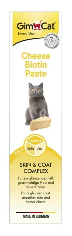 GimCat Cheese Biotin Pasta 200 Gr
