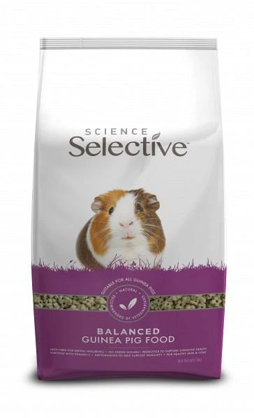 Supreme Science Selective Guinea Pig 10 kg Supreme Science Selective Guinea Pig 10 Kg -Dierbenodigdheden Serie Winkel 4281 Guinea Pig 3kg 5015622207985 1