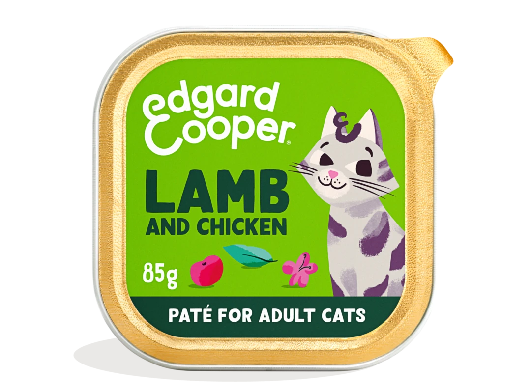 Edgard & Cooper kattenvoer Adult Lam & Kip Paté 85 gr Edgard & Cooper Kattenvoer Adult Lam & Kip Paté 85 Gr -Dierbenodigdheden Serie Winkel 5407009641138 01