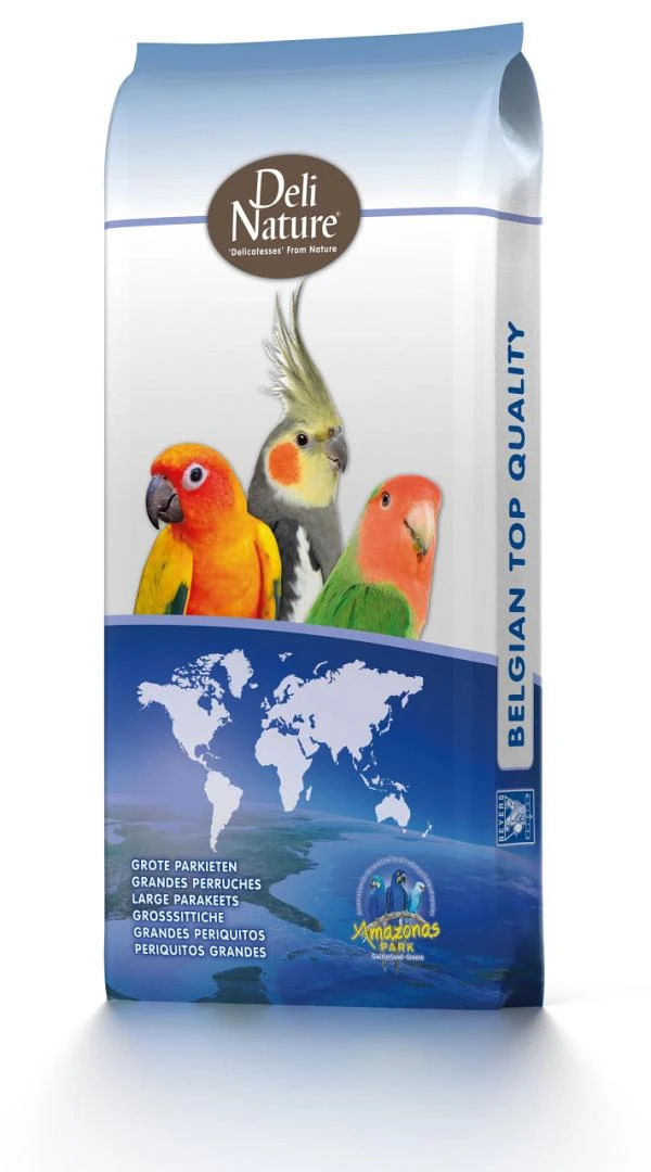 Deli Nature Grote Parkiet & Papegaai Kiemzaad nr. 33 - 15 kg Deli Nature Grote Parkiet & Papegaai Kiemzaad Nr. 33 - 15 Kg -Dierbenodigdheden Serie Winkel 5411860022005