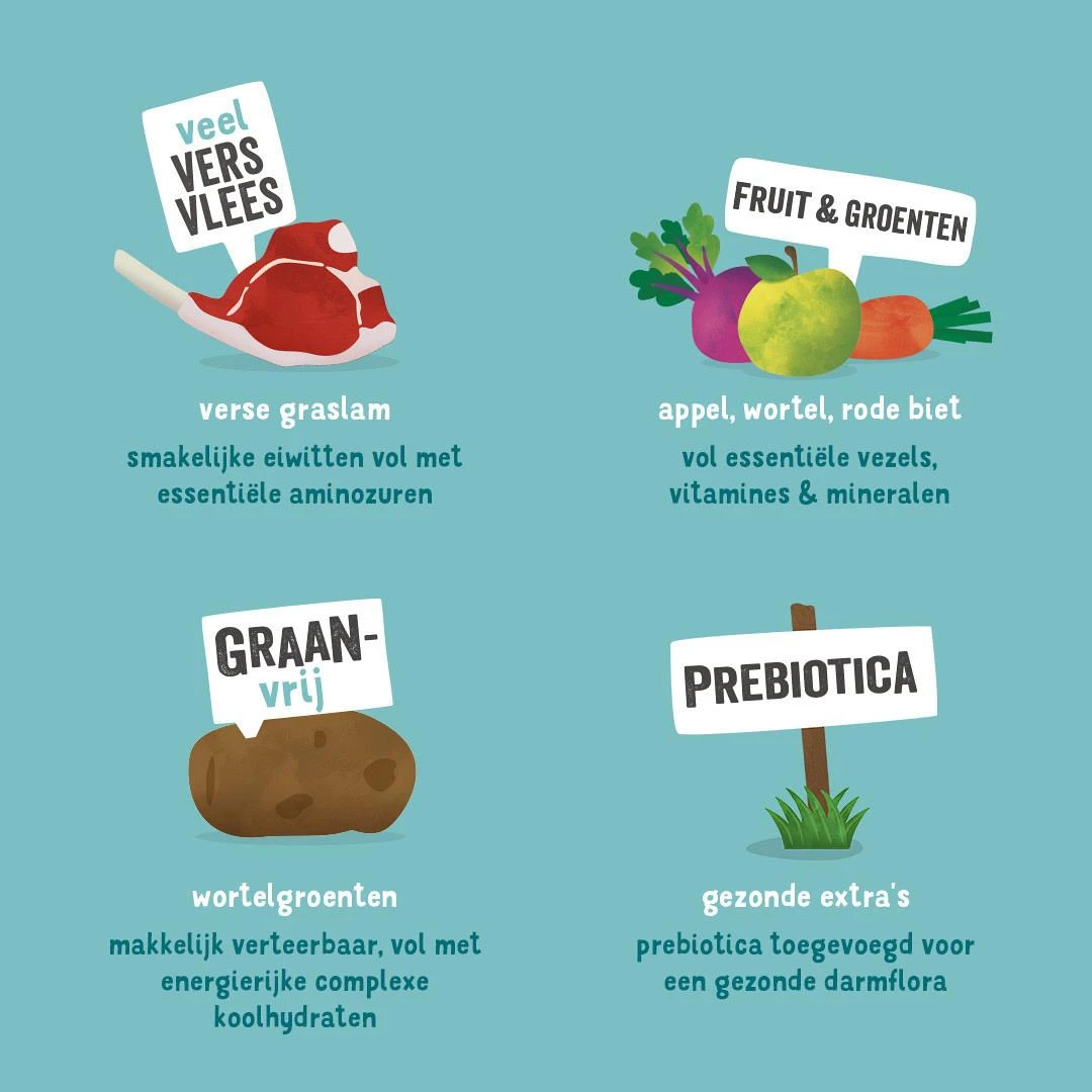 Edgard & Cooper hondenvoer Adult graslam 2,5 kg Edgard & Cooper Hondenvoer Adult Graslam 2,5 Kg -Dierbenodigdheden Serie Winkel 5425039485096 4