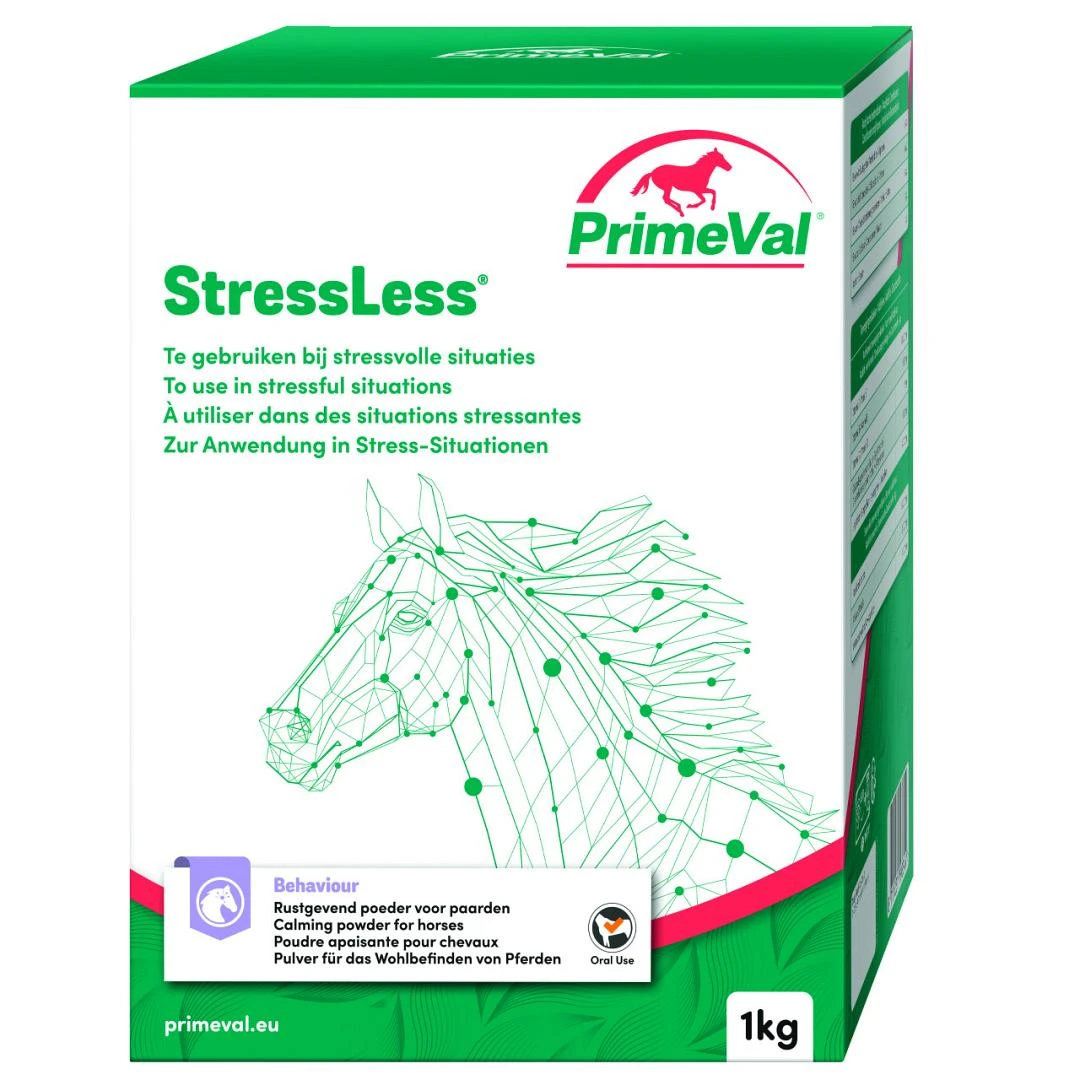 PrimeVal Stressless Poeder 1 kg PrimeVal Stressless Poeder 1 Kg -Dierbenodigdheden Serie Winkel 8711231198344 Stressless Powder 1kg