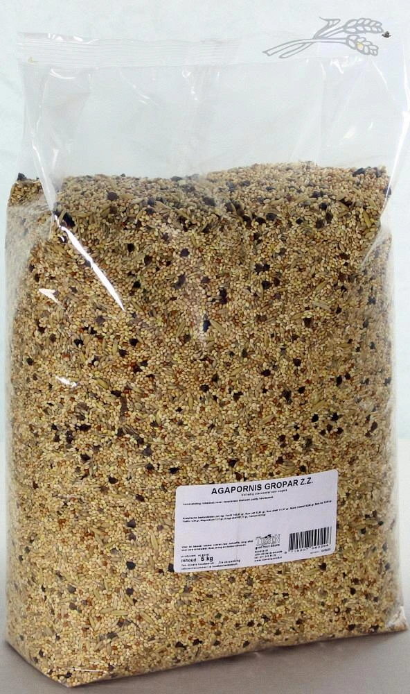 Agapornis - Grote Parkiet zonder Zonnepitten 5 kg Agapornis - Grote Parkiet Zonder Zonnepitten 5 Kg -Dierbenodigdheden Serie Winkel 8715207090298