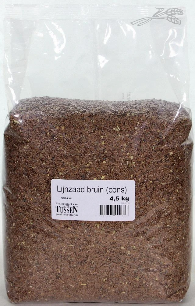Lijnzaad Bruin 4,5 kg Lijnzaad Bruin 4,5 Kg -Dierbenodigdheden Serie Winkel 8715207901358 1