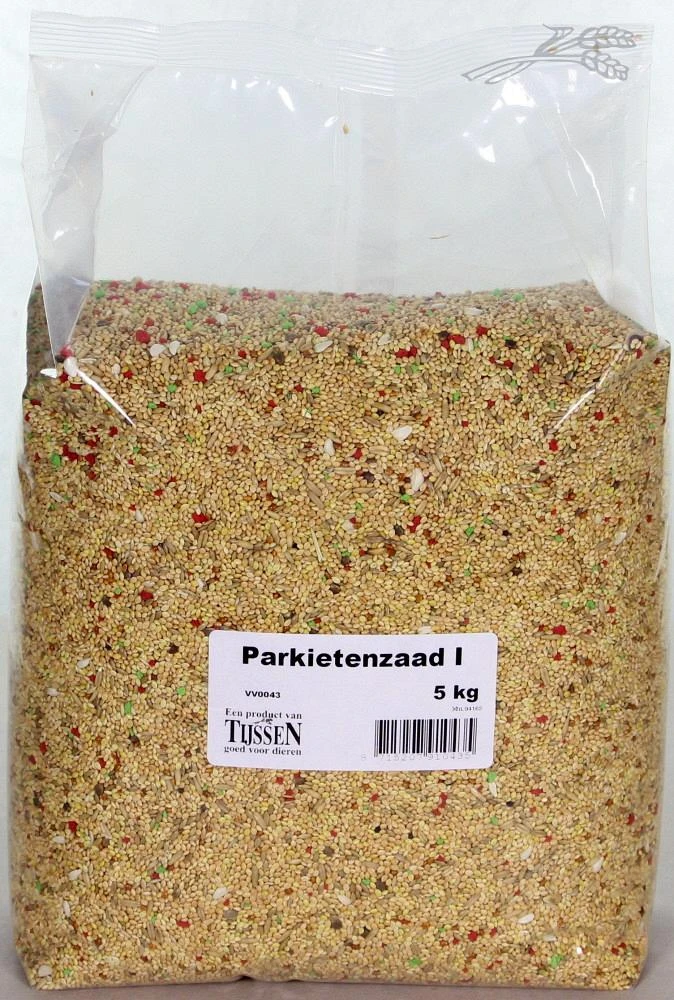 Parkietenzaad I 5 kg Parkietenzaad I 5 Kg -Dierbenodigdheden Serie Winkel 8715207910435 1