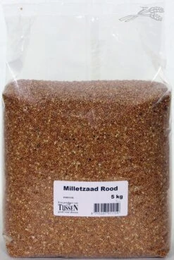 Milletzaad Rood 5 Kg 3 Milletzaad Rood 5 Kg -Dierbenodigdheden Serie Winkel 8715207911159 1