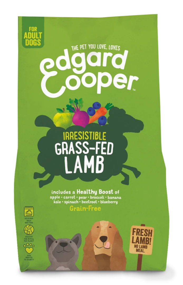 Edgard & Cooper hondenvoer Adult graslam 2,5 kg Edgard & Cooper Hondenvoer Adult Graslam 2,5 Kg -Dierbenodigdheden Serie Winkel