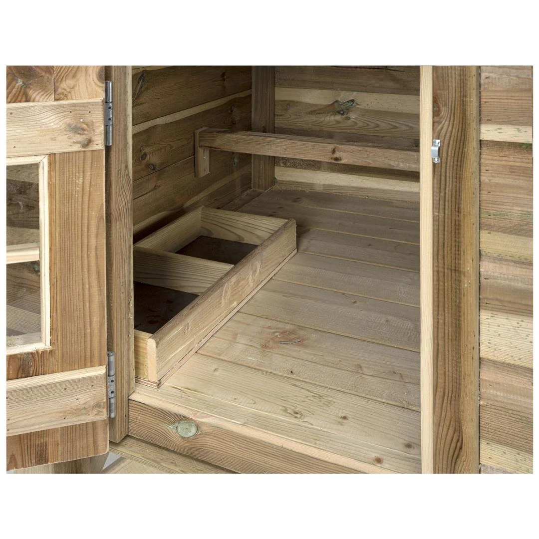 Voldux Kippen- of Konijnenhok Dennis Voldux Kippen- Of Konijnenhok Dennis -Dierbenodigdheden Serie Winkel Kippenhok Dennis 8720094050584 4