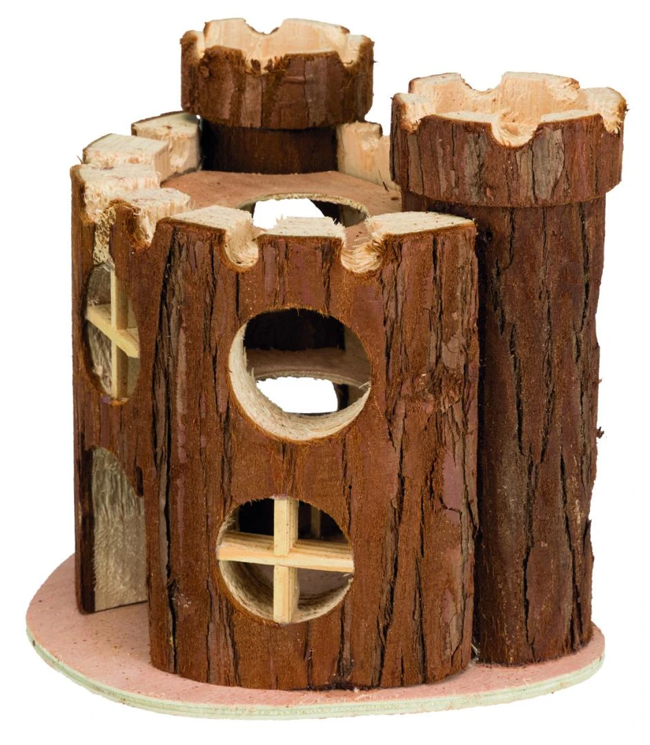 TRIXIE Natural Living Speelburcht Matti TRIXIE Natural Living Speelburcht Matti -Dierbenodigdheden Serie Winkel PHO PRO CLIP 6168 3 SALL APRKU V1