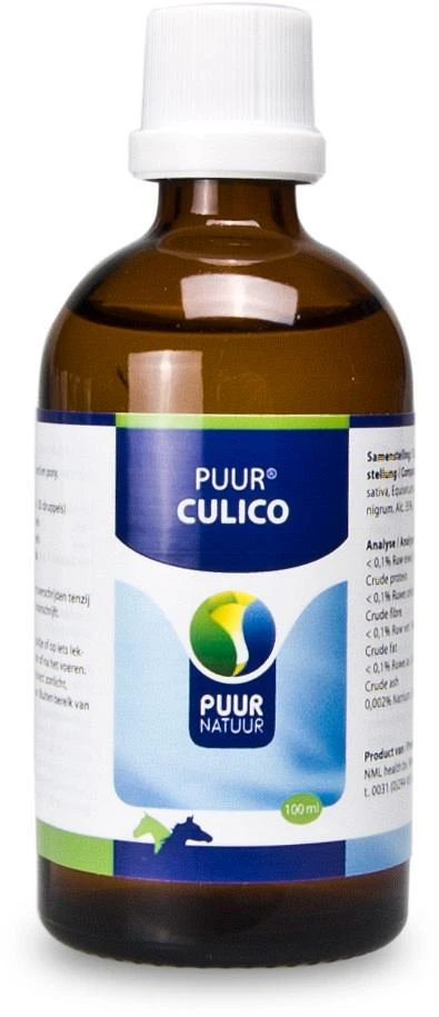 PUUR Culico 100 ml PUUR Culico 100 Ml -Dierbenodigdheden Serie Winkel PUUR Culico 100ml 1