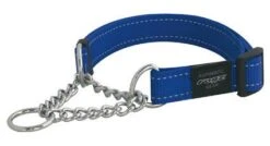 Rogz Beltz Utility Sliphalsband Blue -Dierbenodigdheden Serie Winkel RHC05BDET0
