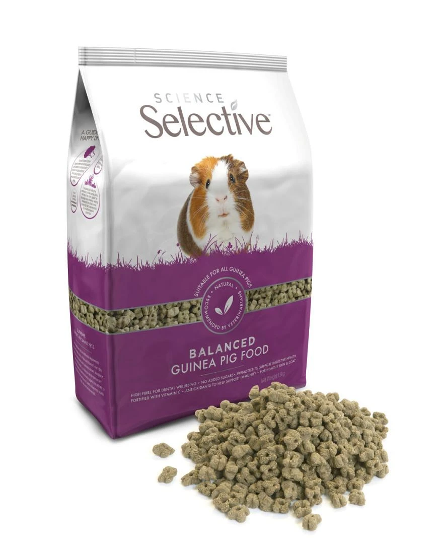 Supreme Science Selective Guinea Pig 10 kg Supreme Science Selective Guinea Pig 10 Kg -Dierbenodigdheden Serie Winkel Selective G.Pig 1.5kg LFood kleiner website