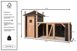 Voldux Kippen- Of Konijnenhok Hooiberg Gijs -Dierbenodigdheden Serie Winkel Voldux Kippenhok Hooiberg Gijs 8720569162262 5