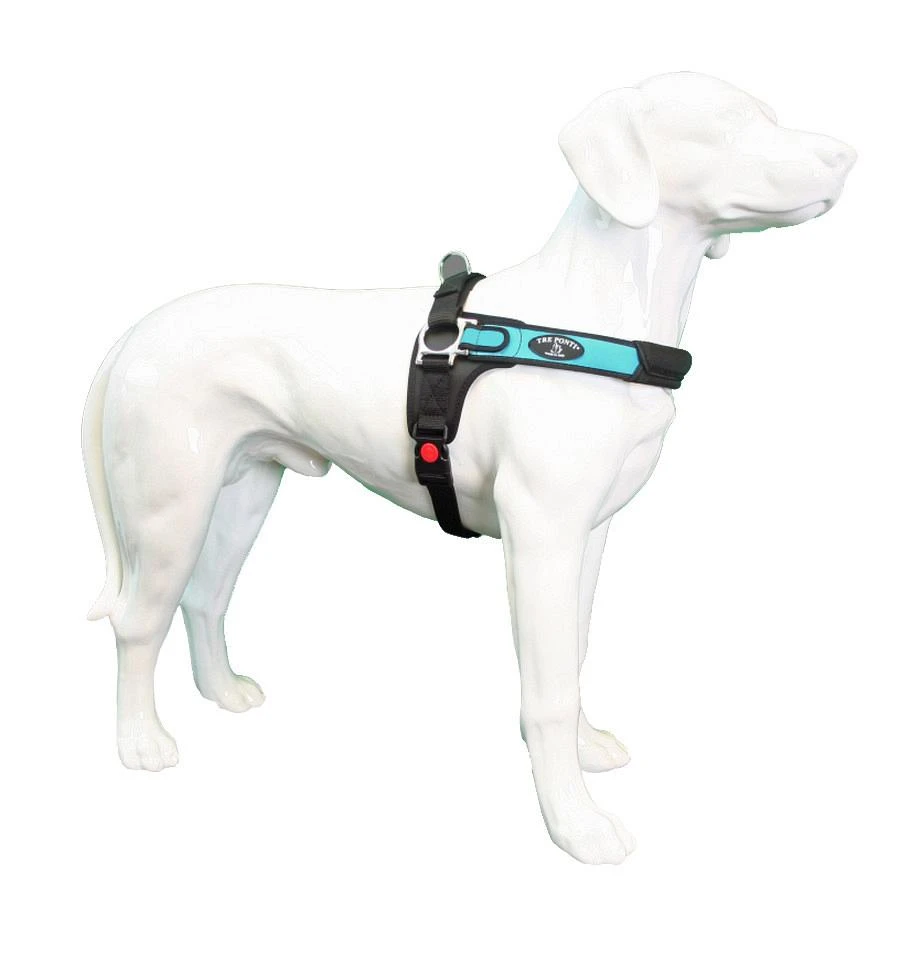 Tre Ponti hondentuig Forza blauw Tre Ponti Hondentuig Forza Blauw -Dierbenodigdheden Serie Winkel forza blauw standaard